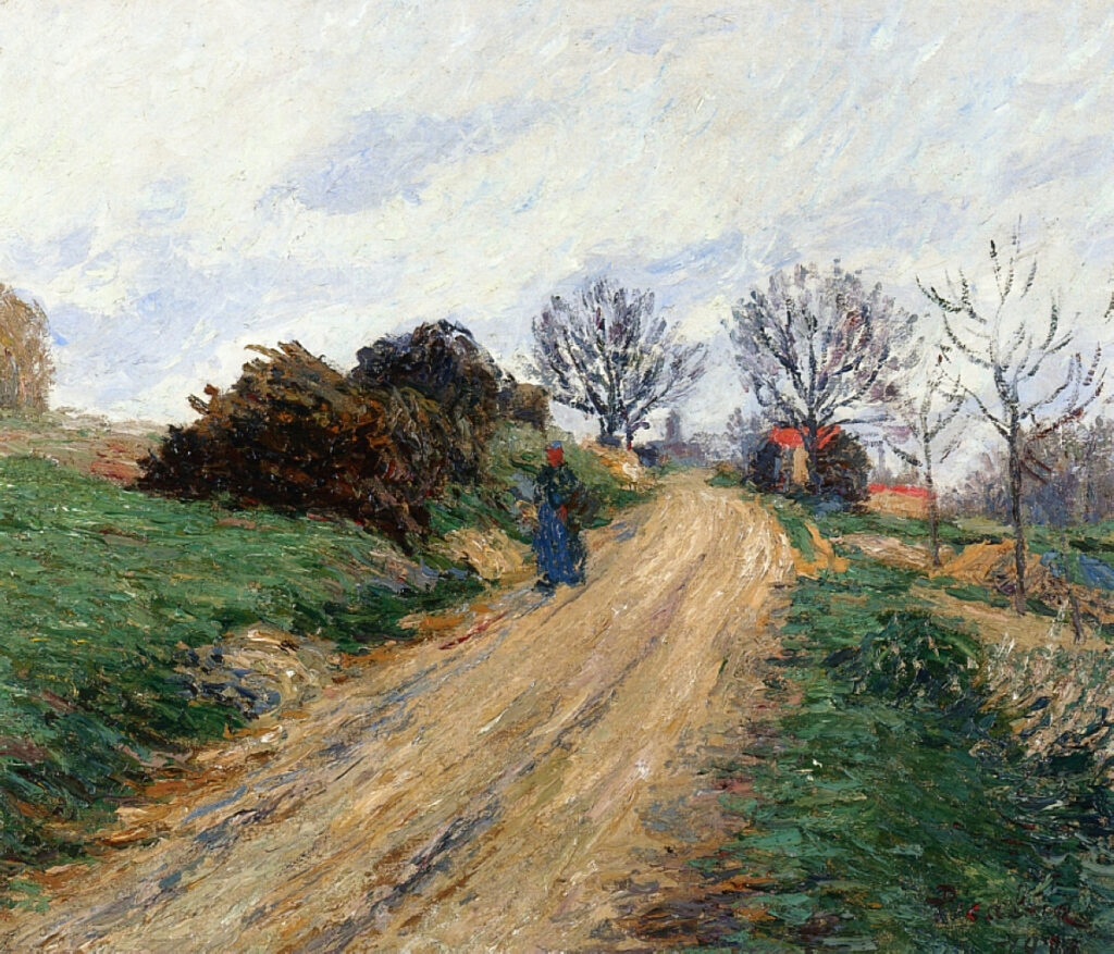 Moret, Route of Pres (1903) - Francis Picabia Tablo