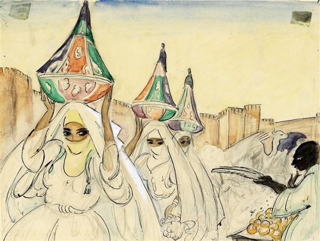 Moroccan Women – Gerda Wegener Tablo