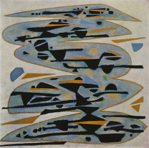 Morte eau (1954) – Alfred Manessier Tablo