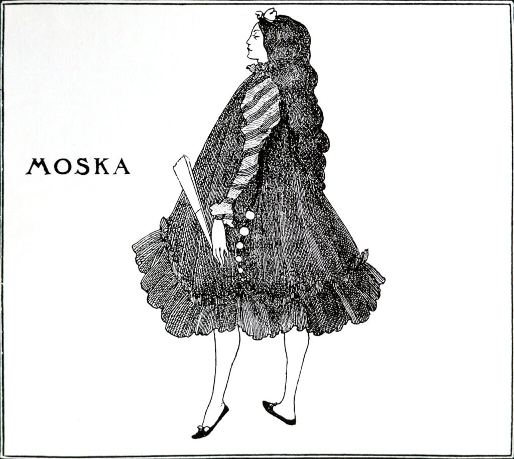 Moska - Aubrey Beardsley Tablo