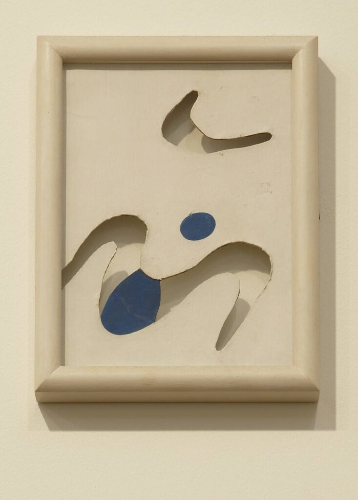 Moustaches (1925) - Jean Arp Tablo