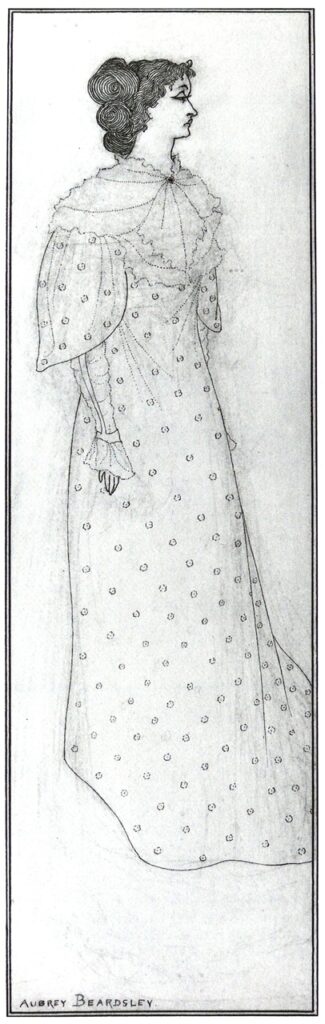 Mrs Winifred Emery (1894) – Aubrey Beardsley Tablo