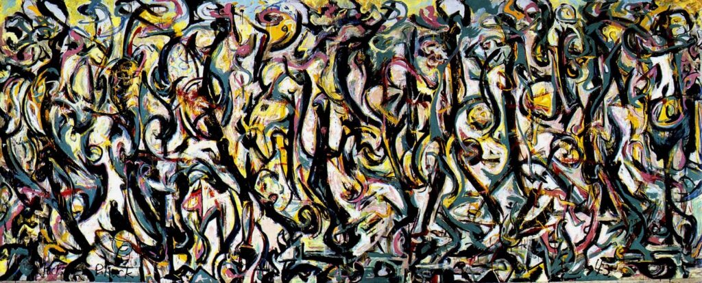 Mural (1943) - Jackson Pollock Tablo
