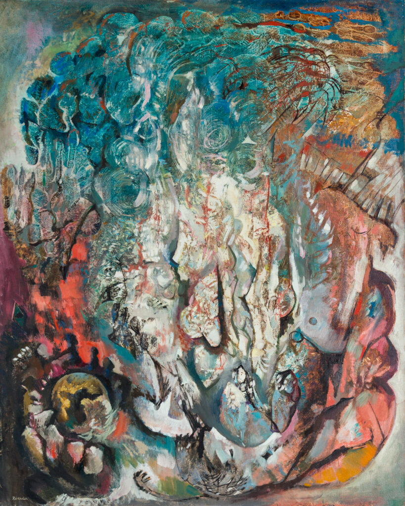 My First Steps in the Hell (1947) – Endre Rozsda Tablo