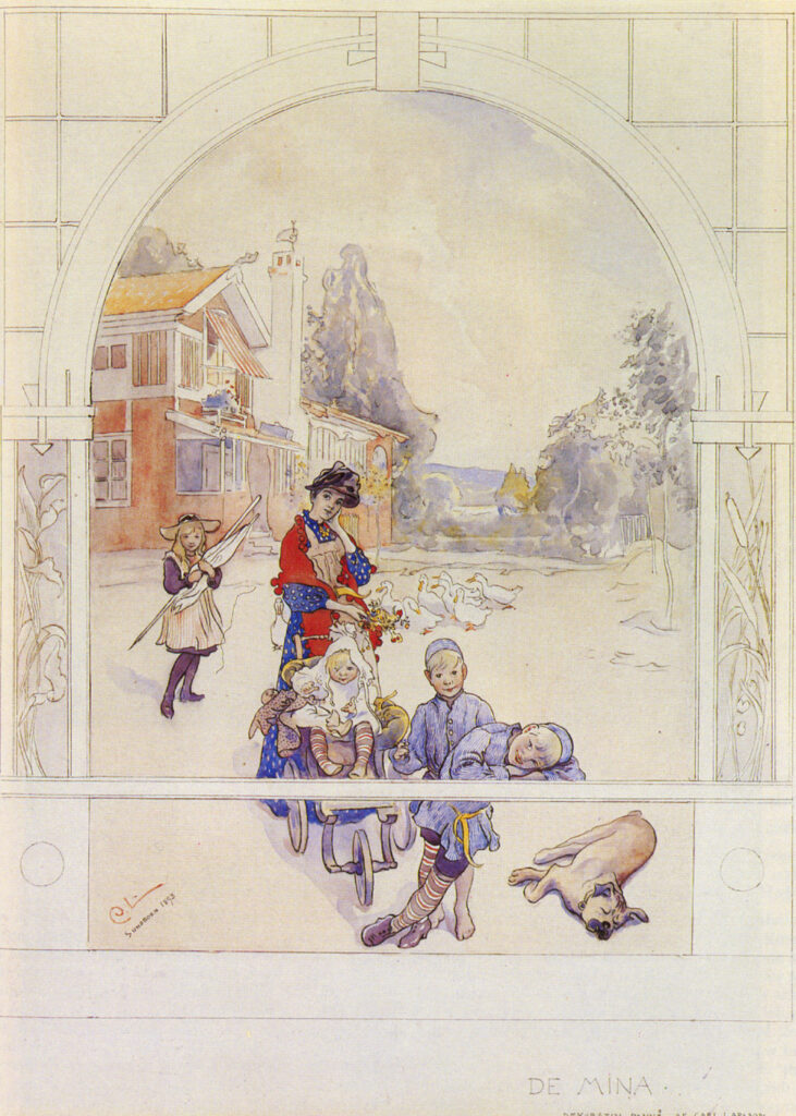 My Loved Ones (1893) - Carl Larsson Tablo