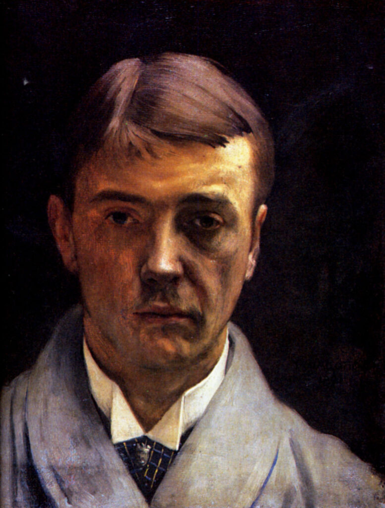 My portrait (1891) - Félix Vallotton Tablo