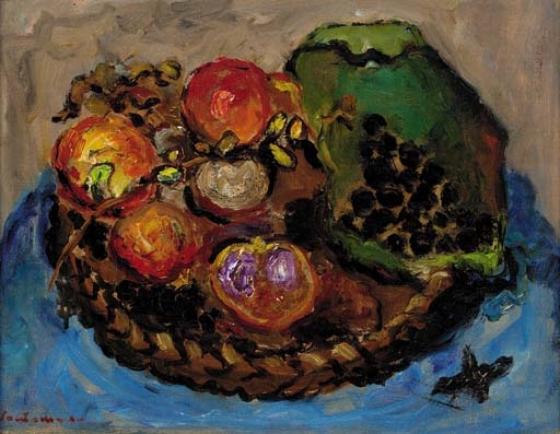 Natura morta alla frutta – Giuseppe Santomaso Tablo