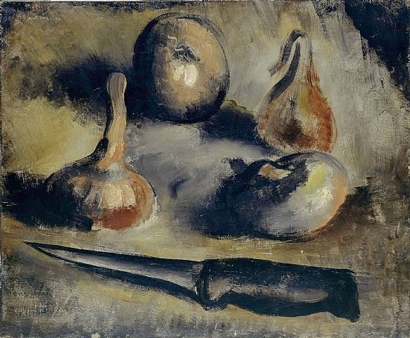 Nature morte aux oignons (1926) – Jean Fautrier Tablo