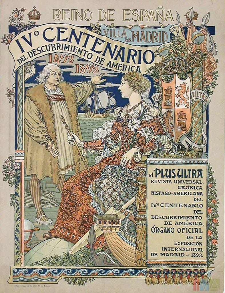 Ne Plus Ultra. Reino de Espana (1893) – Eugène Grasset Tablo