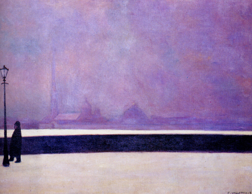 Neva, light fog (1913) - Félix Vallotton Tablo