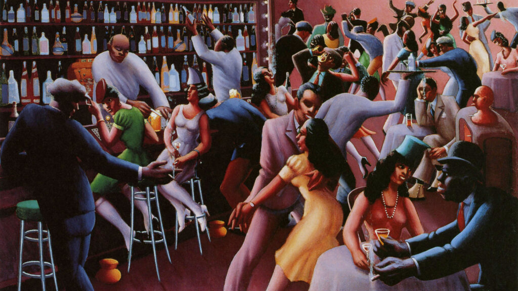 Nightlife (1943) - Archibald Motley Tablo