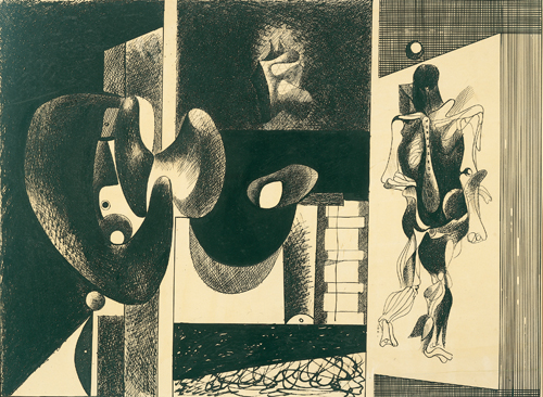 Nighttime, Enigma and Nostalgia (1931) – Arshile Gorky Tablo