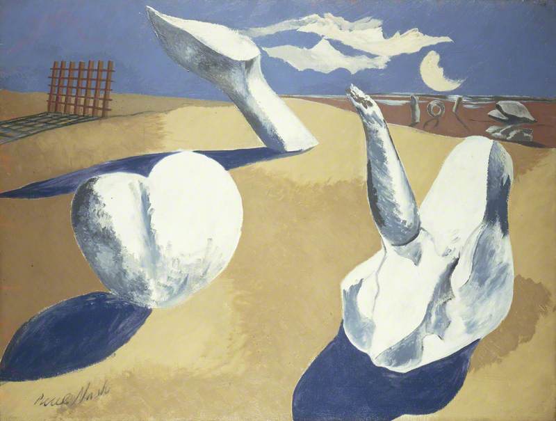 Nocturnal Landscape (1938) – Paul Nash Tablo