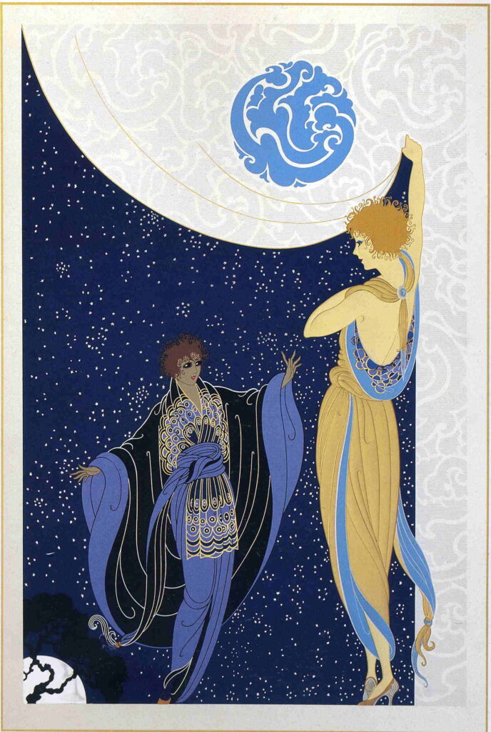 Nocturne – Erté Tablo
