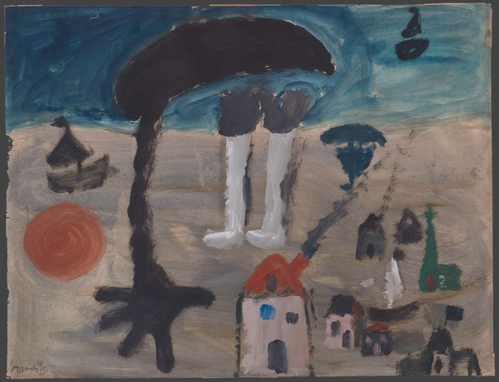 Noodlotsmaan (1951) – Eugène Brands Tablo