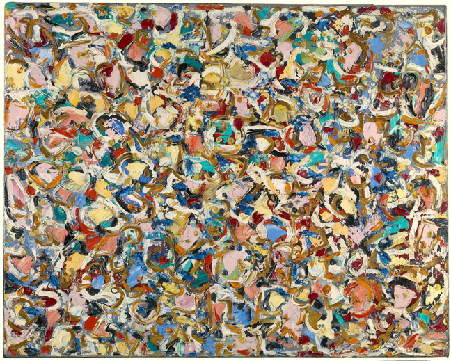 Noon (1947) – Lee Krasner Tablo