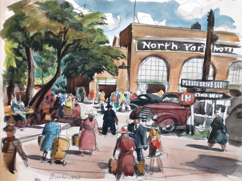 North York, Toronto (1943) – Jack Bush Tablo