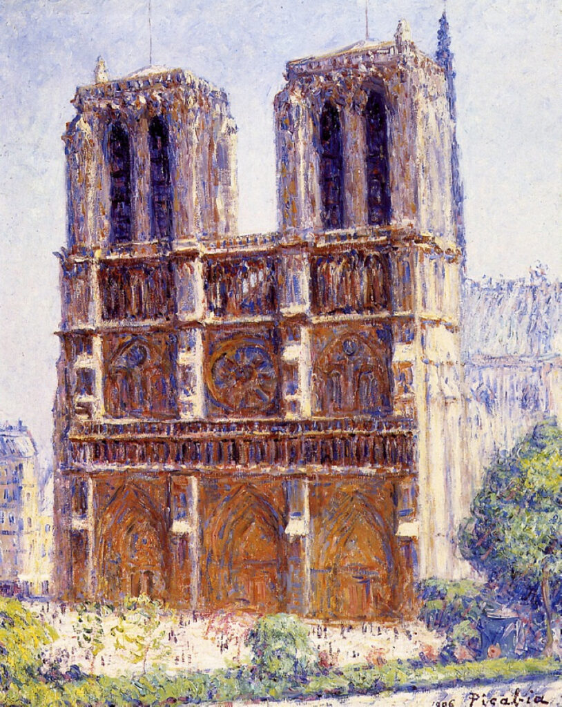 Notre Dame, the Effect of Sunlight (1906) - Francis Picabia Tablo