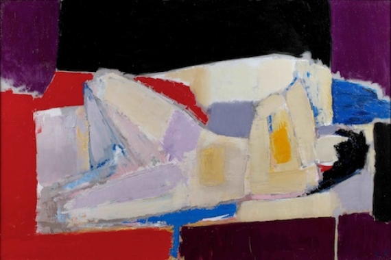 Nu couché (1954) – Nicolas de Staël Tablo