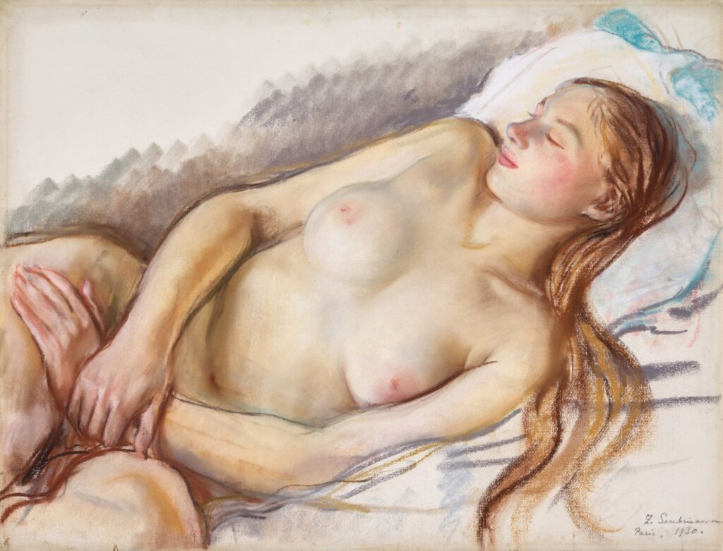Nude (1930) - Zinaida Serebriakova Tablo