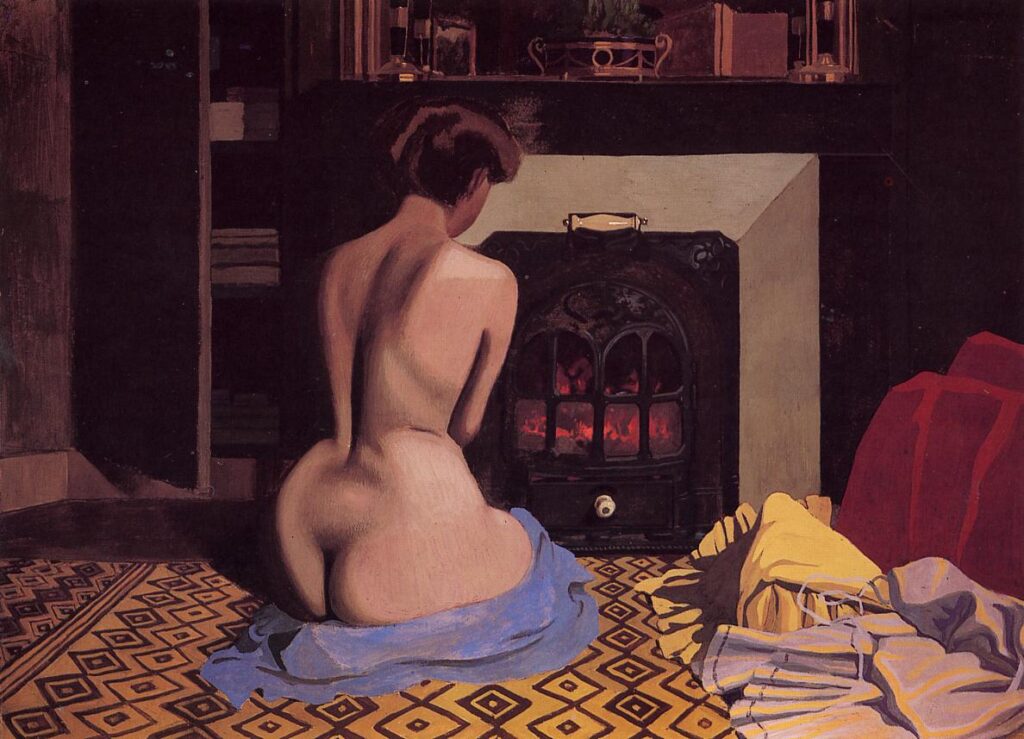 Nude at the Stove (1900) – Félix Vallotton Tablo