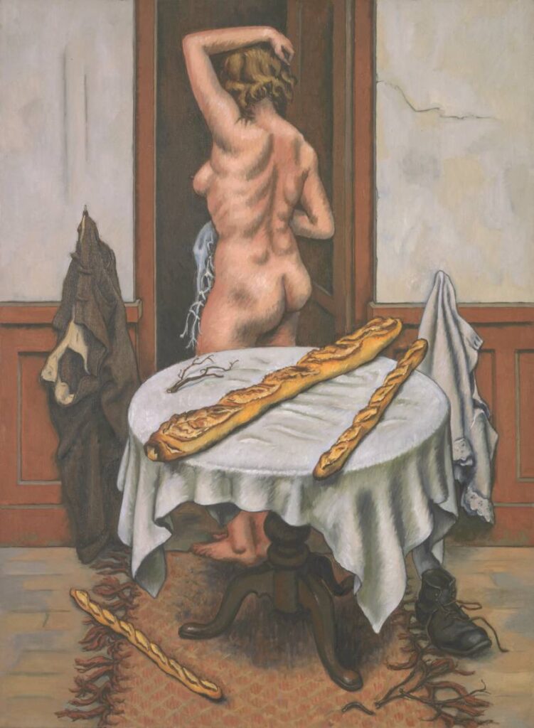 Nude with Loaves (1952) - Jean Hélion Tablo