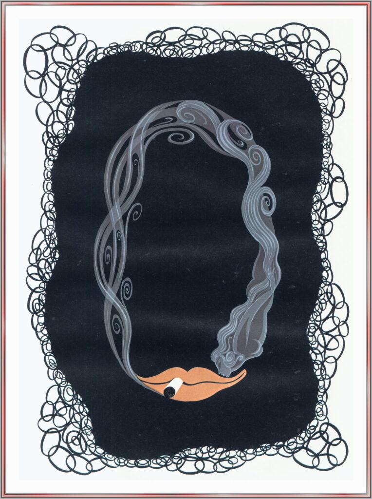 Number 0 - Erté Tablo