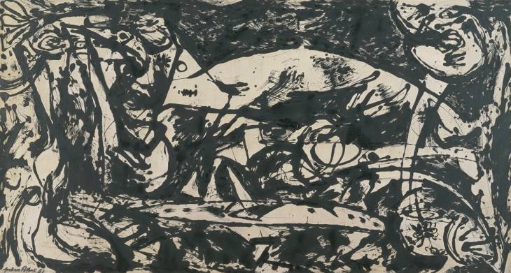 Number 14 (1951) – Jackson Pollock Tablo