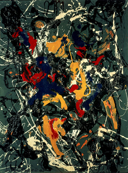 Number 3 (1948) – Jackson Pollock Tablo