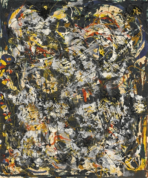 Number 4 (1951) – Jackson Pollock Tablo