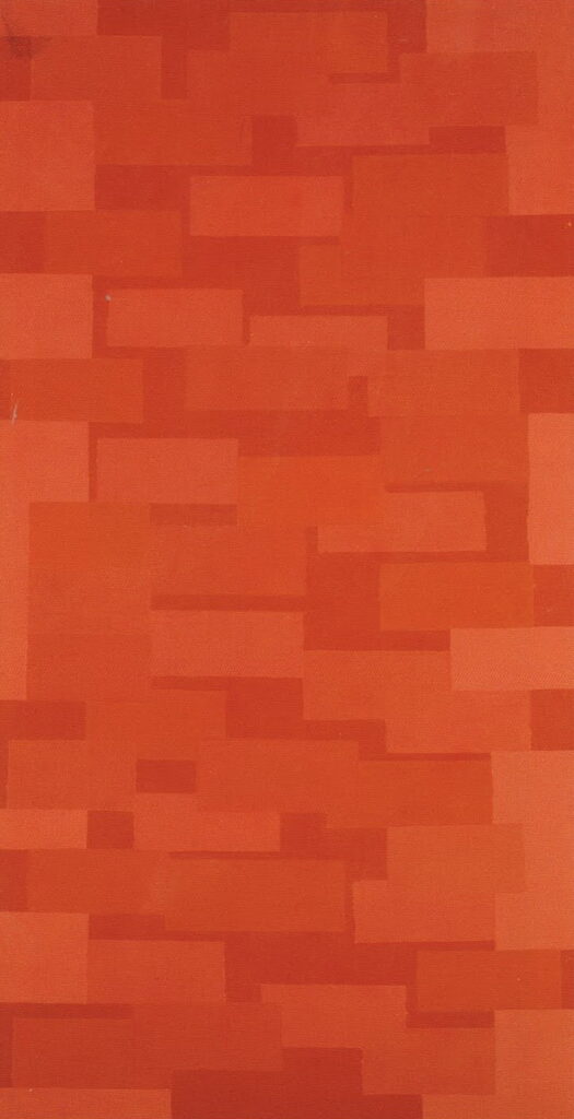Number 5 (Red Wall) (1952) - Ad Reinhardt Tablo