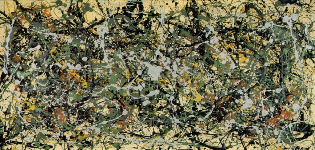 Number 8 (1949) - Jackson Pollock Tablo