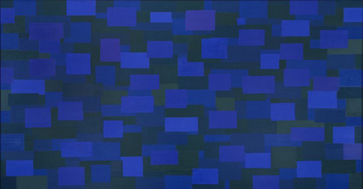 Number 88 (Blue) (1950) – Ad Reinhardt Tablo
