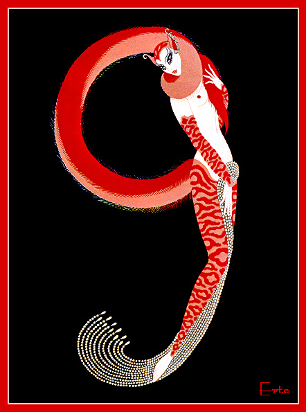 Number 9 – Erté Tablo