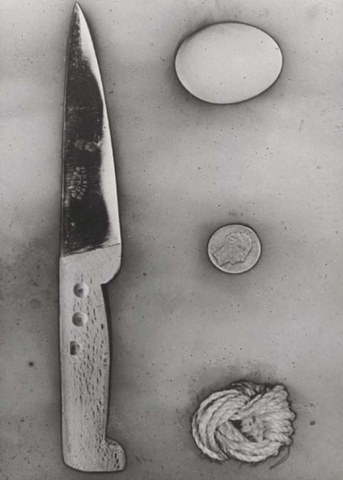 Objets solarisés (1939) – Raoul Ubac Tablo
