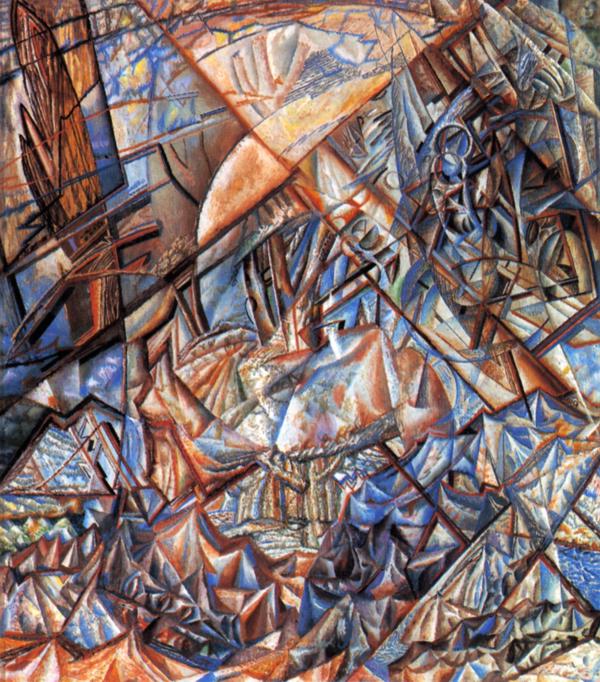 October. Landscape. Formula (1921) – Pavel Filonov Tablo