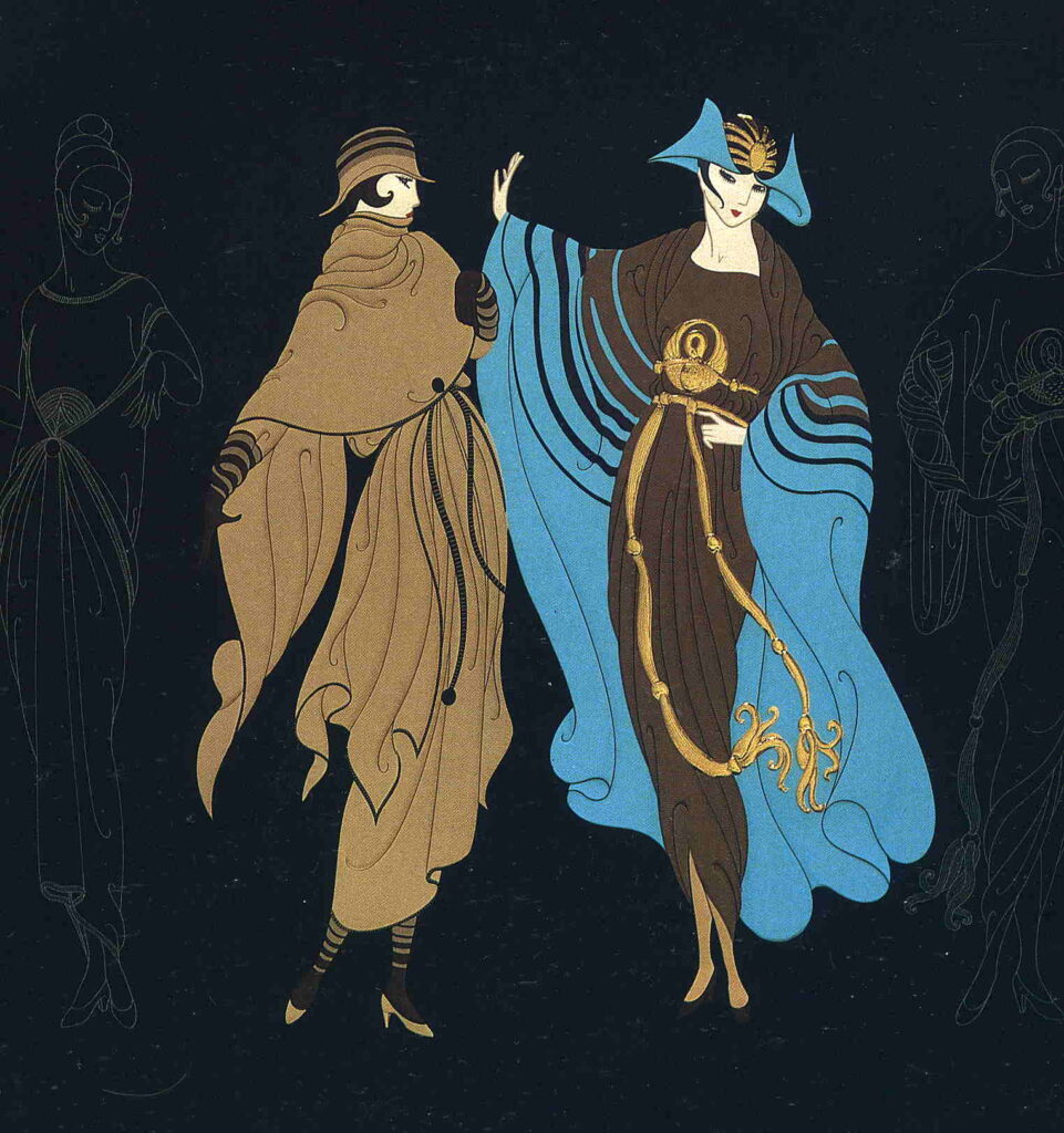 On The Avenue – Erté Tablo