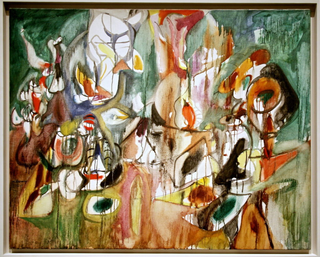 One Year the Milkweed (1944) - Arshile Gorky Tablo