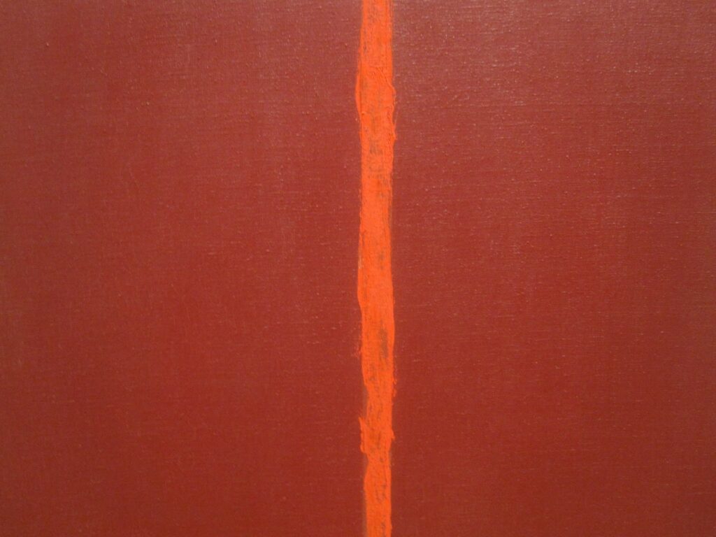 Onement III (1949) - Barnett Newman Tablo