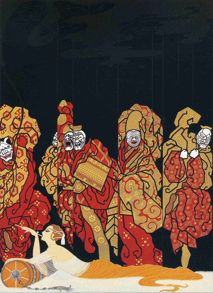 OpiumMah Jongg - Erté Tablo