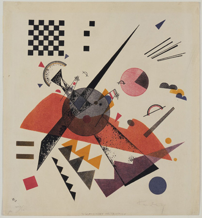 Orange (1923) – Wassily Kandinsky Tablo