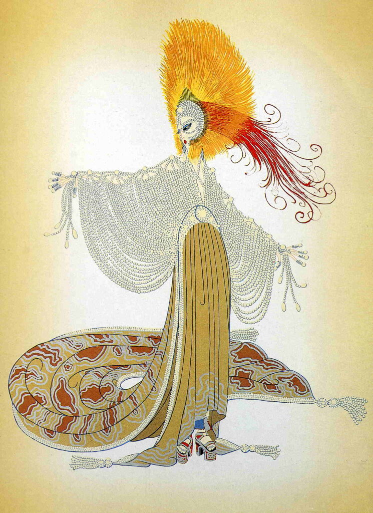 Oriental – Erté Tablo