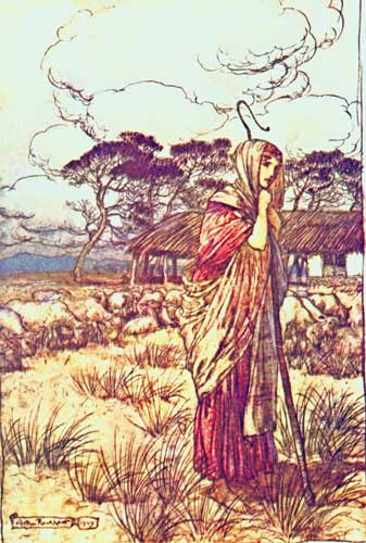PERDITA – Arthur Rackham Tablo