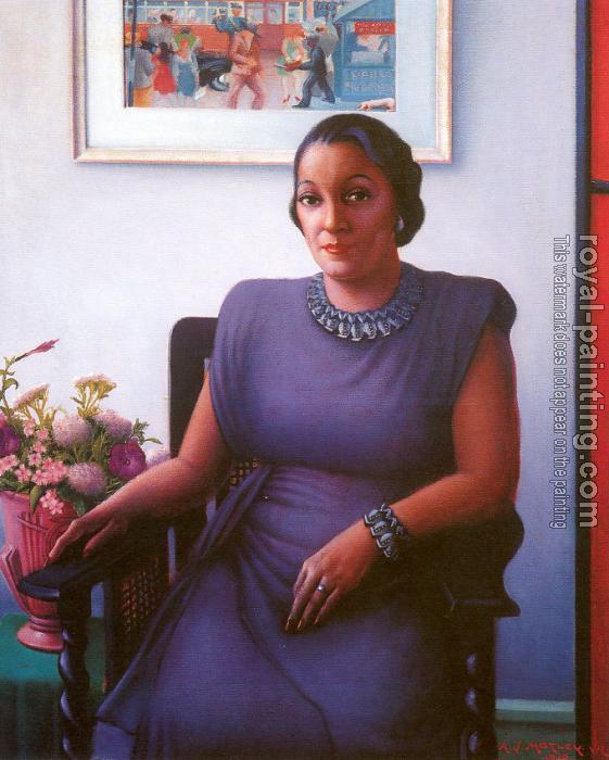 PORTRAIT OF A CULTURED LADY (1948) – Archibald Motley Tablo