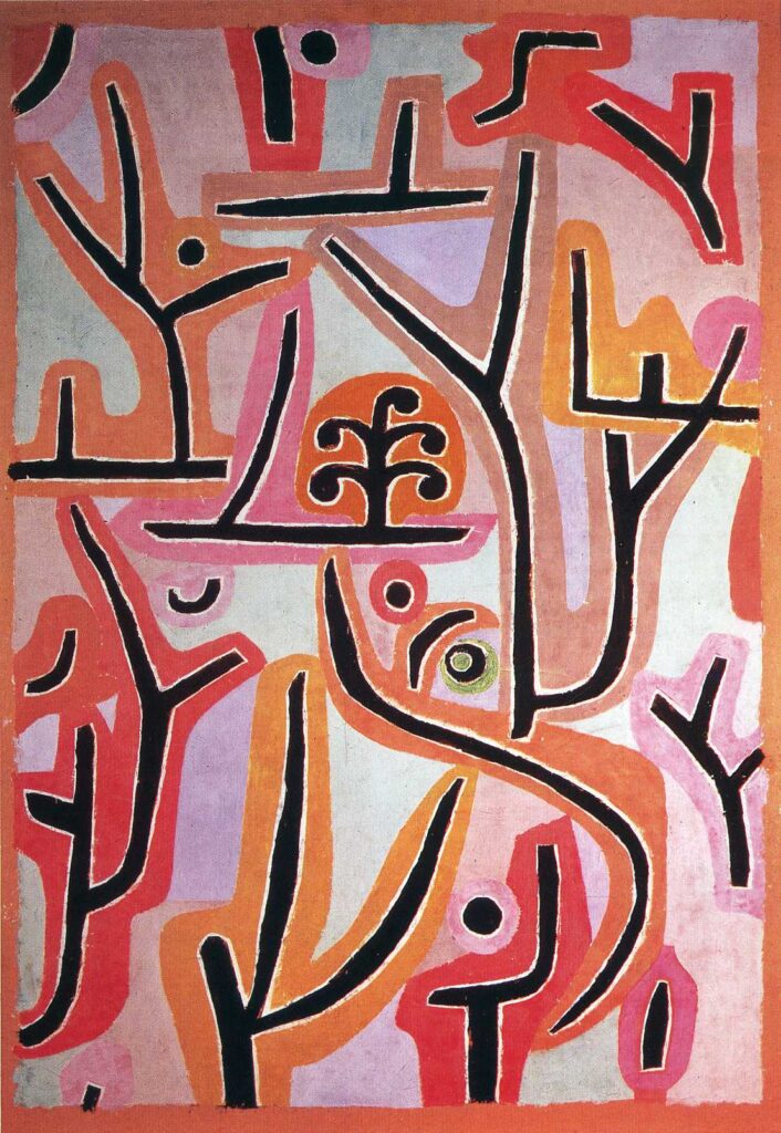 Park Bei Lu (1938) - Paul Klee Tablo
