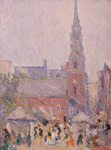 Park Street Church (1924) – Arshile Gorky Tablo
