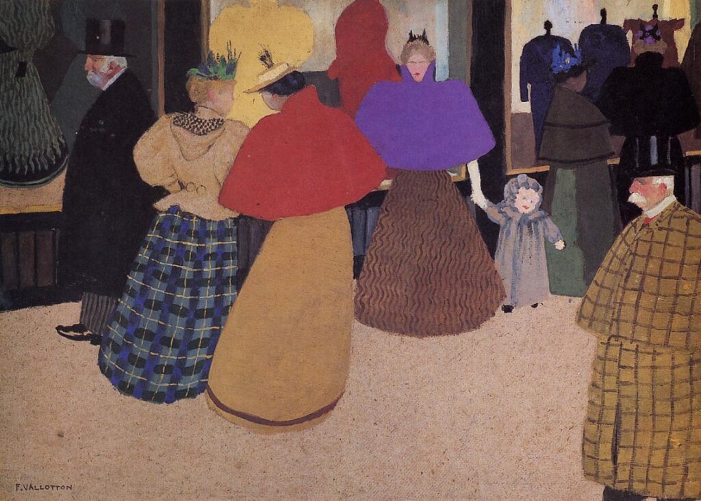 Passerby (also known as Street Scene) (1897) - Félix Vallotton Tablo