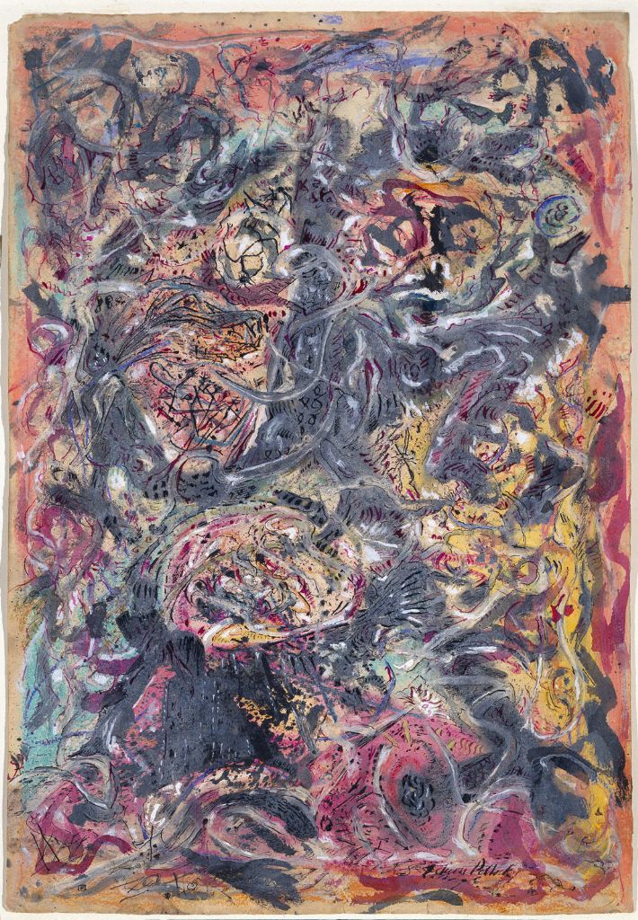 Pattern (1945) – Jackson Pollock Tablo
