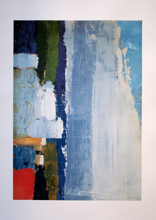 Paysage du midi – Nicolas de Staël Tablo