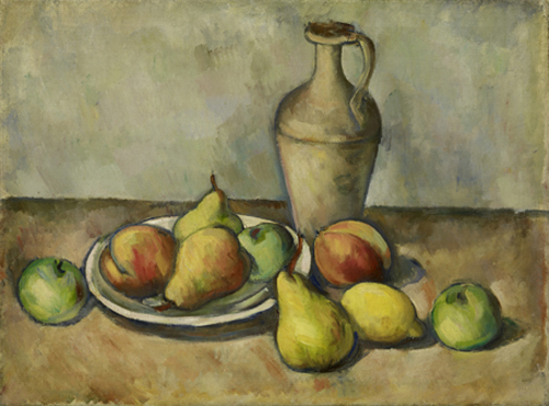 Pears, Peaches, and Pitcher (1926) – Arshile Gorky Tablo